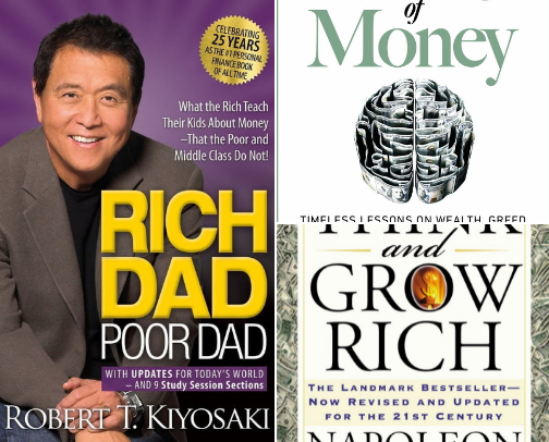 Best Money & Personal Finance Books cover photo collage