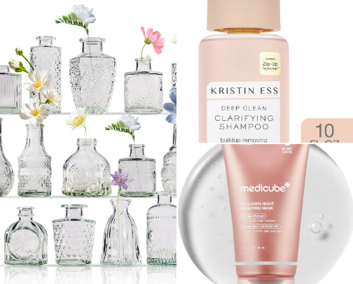 Galentine's Decor + Favorite Things Gift Ideas - All the items I used for my annual Galentine's Favorite Thing Party cover photo collage