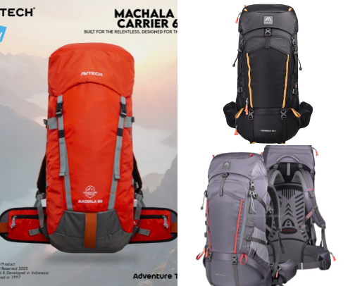 Ransel Hiking Terbaik | Ransel Ringan dan Tahan Air untuk Berkemah & Trekking cover photo collage