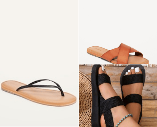 Must Haves Causal Footwear cover photo collage