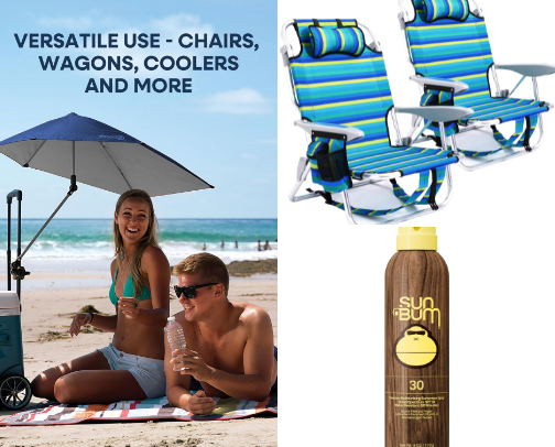 Beach Must Haves cover photo collage
