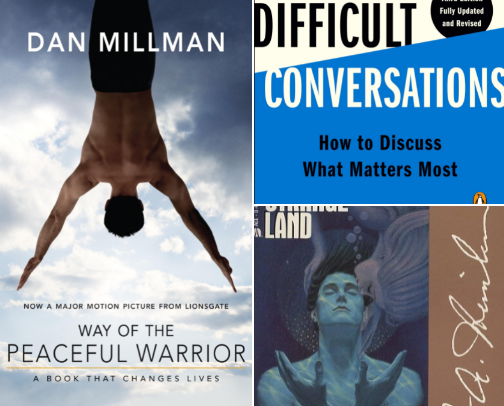 Life changing books cover photo collage
