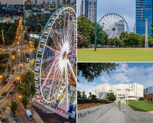 MY FAVORITE THINGS TO DO IN ATLANTA - TRAVEL GUIDE cover photo collage