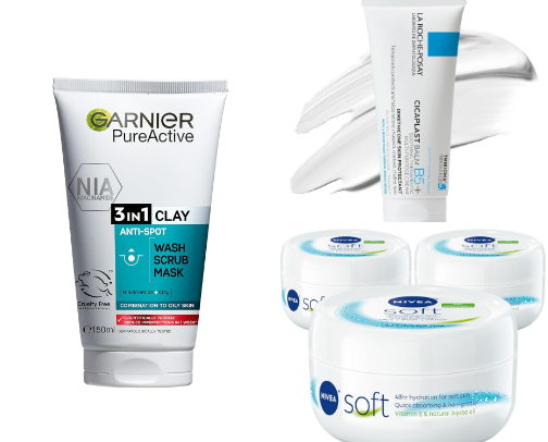 Skincare | Dry and Sensitive Skin cover photo collage