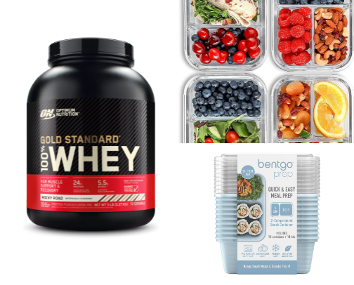 Healthy Mom Grocery Staples (Easy + Realistic) cover photo collage