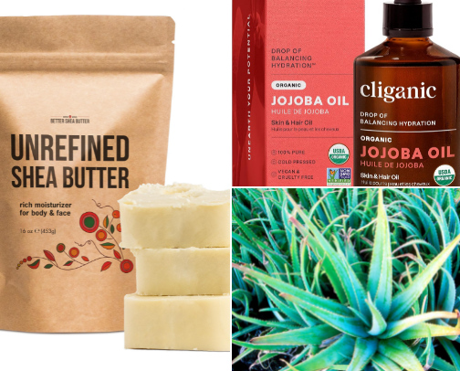 Skin care for dry skin cover photo collage