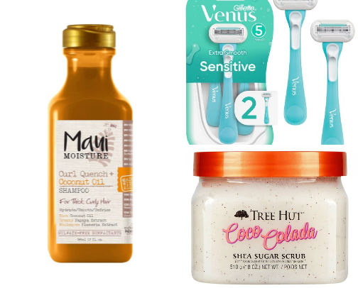 ~ My Current Shower Products ~ cover photo collage
