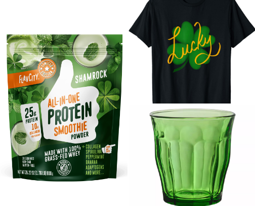 Shamrockapalooza! It’s that time of year for everything green! cover photo collage