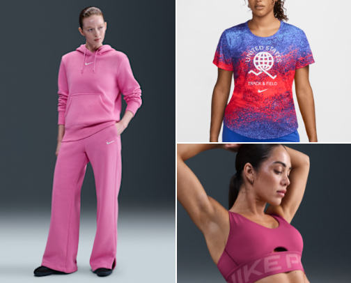 Sports wear for women cover photo collage