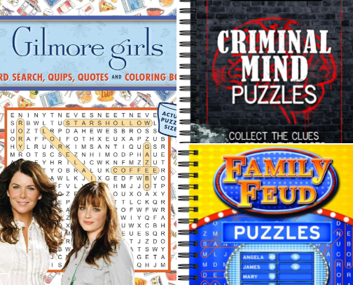word search puzzles cover photo collage