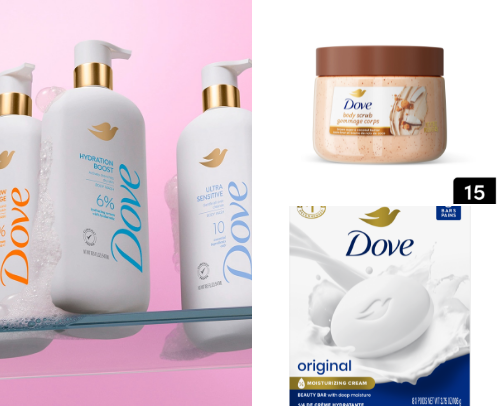 Body care cover photo collage