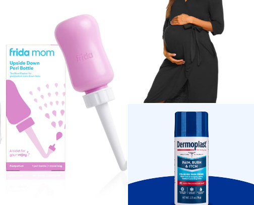 Postpartum Necessities cover photo collage