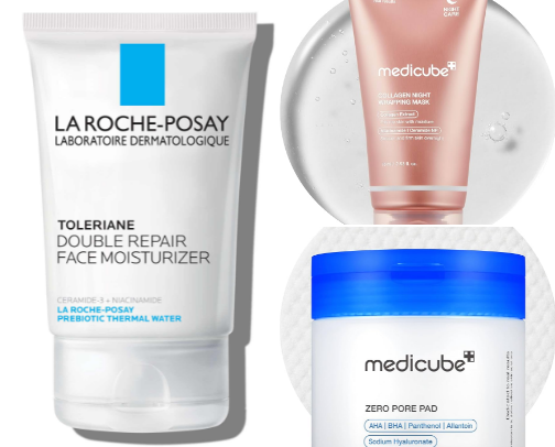 Skincare That Actually Fixed My Skin cover photo collage