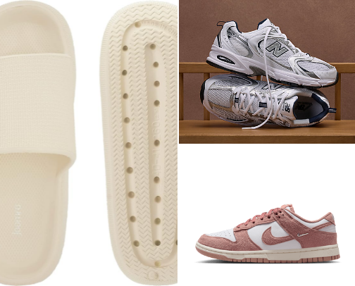 shoes - bc you can’t control the journey, but you can sure as h*ll pick the shoes ;) cover photo collage