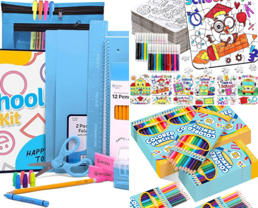 Back to school time !! cover photo collage
