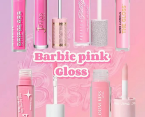 Affordable Baby pink lip gloss 💄🎀 cover photo collage