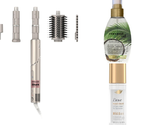 Hair Products that make my hair look shiny and smooth cover photo collage