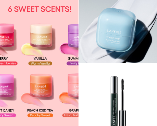 My favorite beauty recs cover photo collage