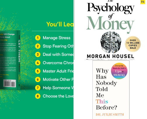 My personal book recommendation 📖 cover photo collage