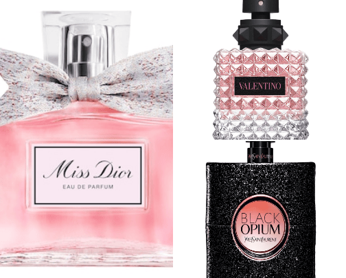 Parfumes that everyone will ask you about when you walk past them - they knock you off your feet. cover photo collage