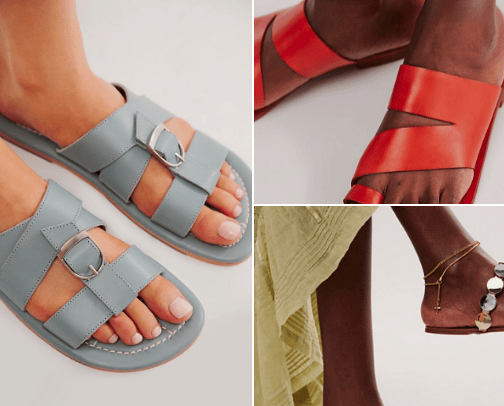 Summer Sandals cover photo collage
