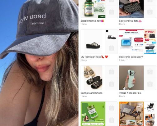 My other storefront🫶🛍️ cover photo collage