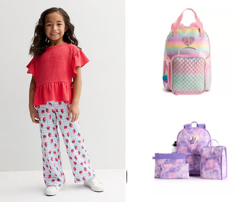 Kiddies shopping cover photo collage