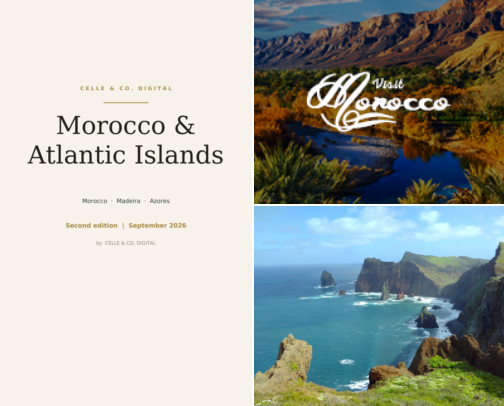 orocco  tlantic slands on a udget cover photo collage