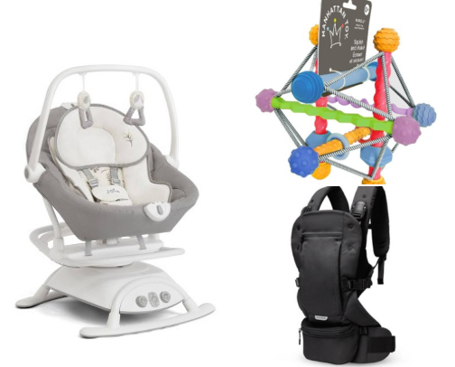 things that help our baby chill out and sleep! cover photo collage