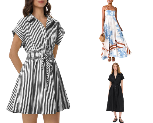 What I Actually Wear — Dress Edition 👗 cover photo collage