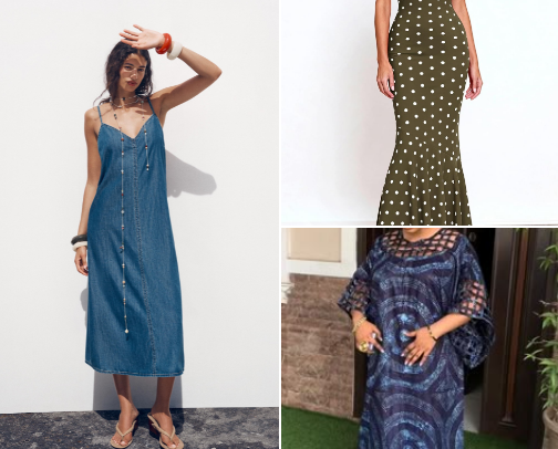 Effortless Dresses & Skirts cover photo collage