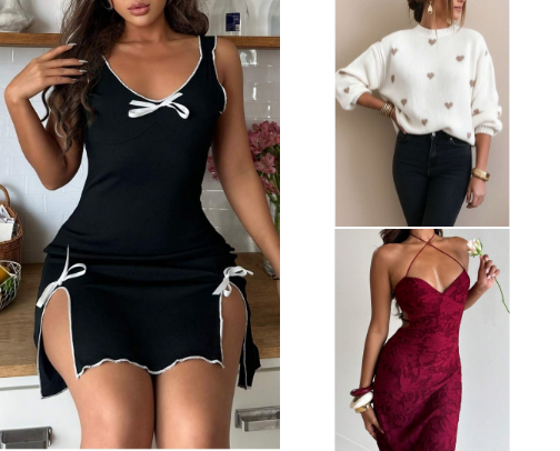 SHEIN Valentine’s & Galentine’s Outfits That Don’t Look Cheap cover photo collage