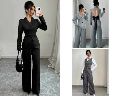 Elegant clothes: Effortless Elegance cover photo collage