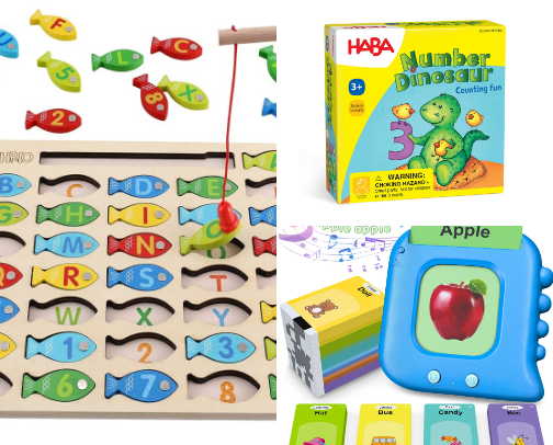 Toddler Learning Activities cover photo collage