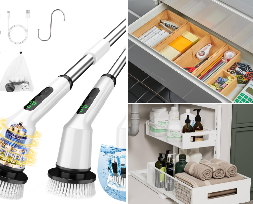 Cleaning & Home Organization Favorites cover photo collage