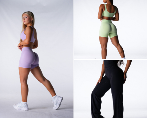 High Quality Activewear cover photo collage