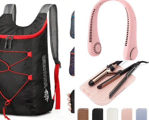 Must have travel items. cover photo collage