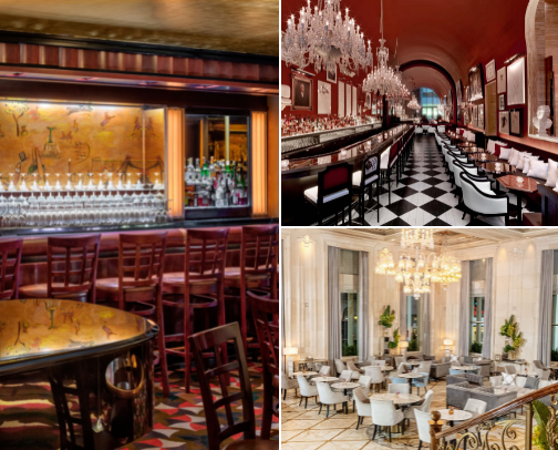 Fancy NYC Hotel Bars for Special Ocassions! cover photo collage