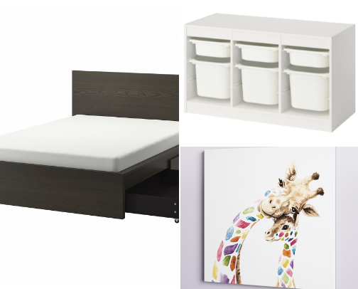 Kid's Room Remodel cover photo collage