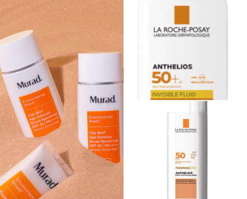 sunscreen + sun protectors🌞🧴 cover photo collage