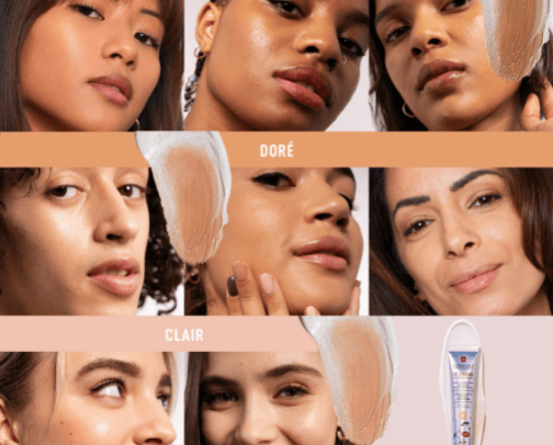 bye bye tired skin cover photo collage