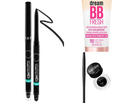 My favorite beauty recs cover photo collage