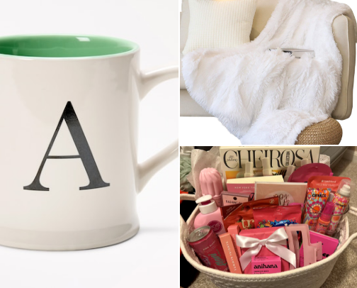 How to curate the perfect gift basket- girl edition cover photo collage