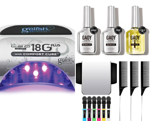 Nails Done 🌸💅 Hair Done 💇‍♀️ Everything Done! cover photo collage