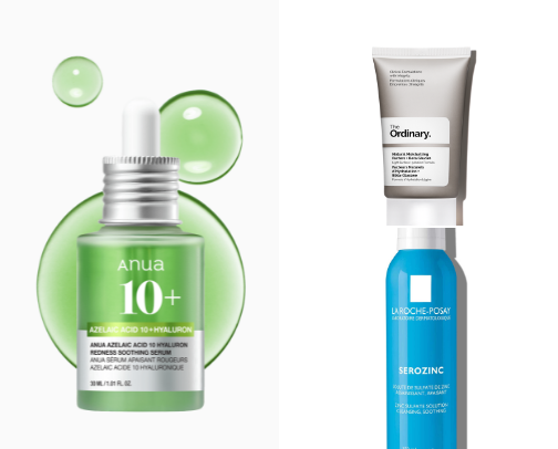 Oily skin - care routine cover photo collage