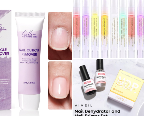 Gel Nail Essentials 💅✨ cover photo collage
