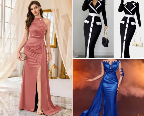 Women Formal Wear- TEMU Haul cover photo collage