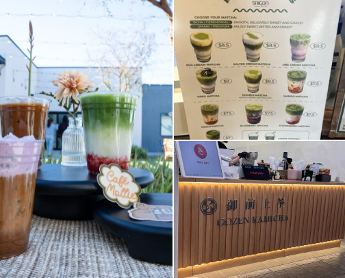 best matcha in arizona 🌵🍵 cover photo collage