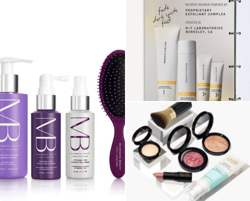 My Makeup, Skin Care and Hair Products cover photo collage