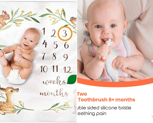 💊🩹Baby gadget🪇🪥 Amazon cover photo collage